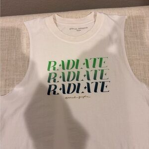 Spiritual Gangster “Radiate” Tank Top; Never Worn; Size M